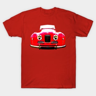 Jowett Jupiter1950s British classic sports car red T-Shirt